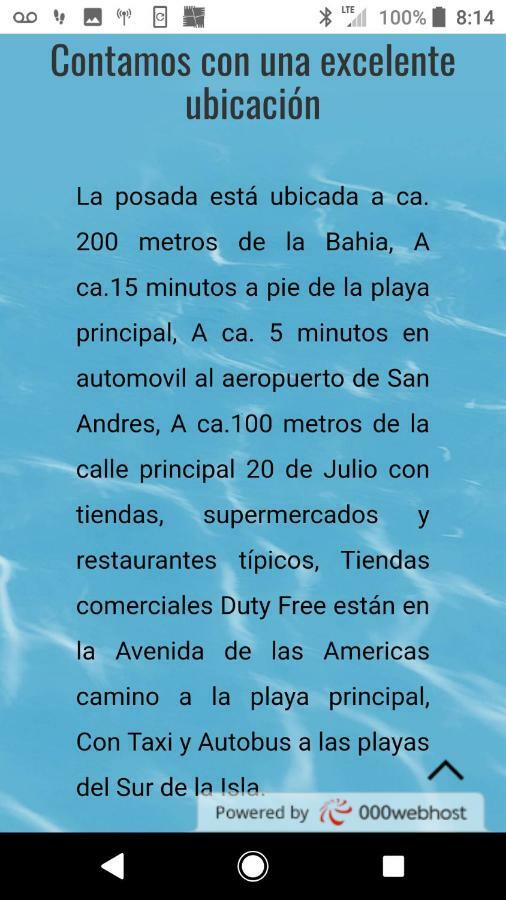 Posada Miss Joyce House San Andrés المظهر الخارجي الصورة